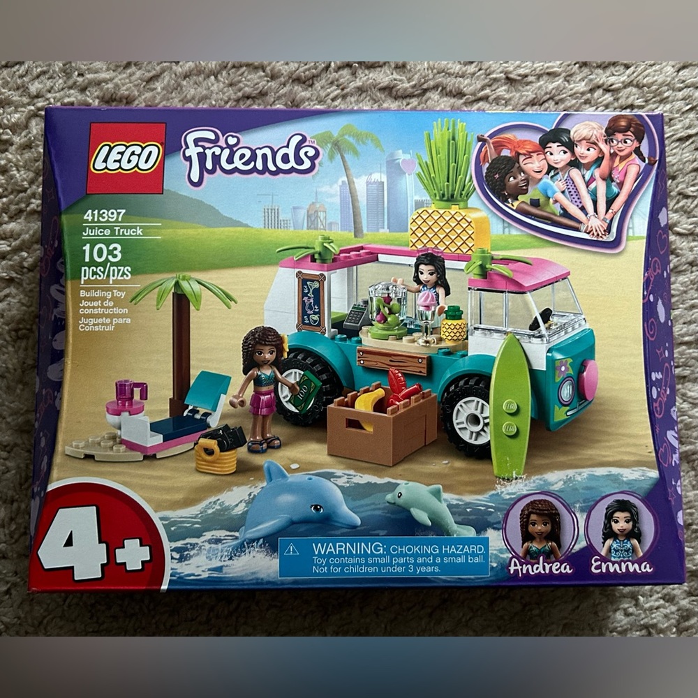 Lego Friends Juice Truck 41397 retired NEW